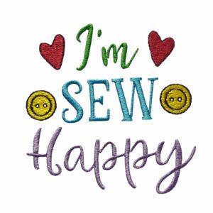 Sewing Saying machine embroidery design