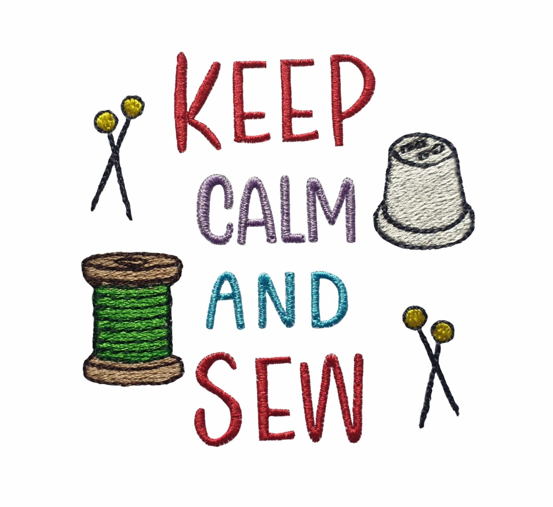 Sewing Saying machine embroidery design