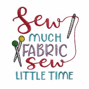 Sewing Saying machine embroidery design