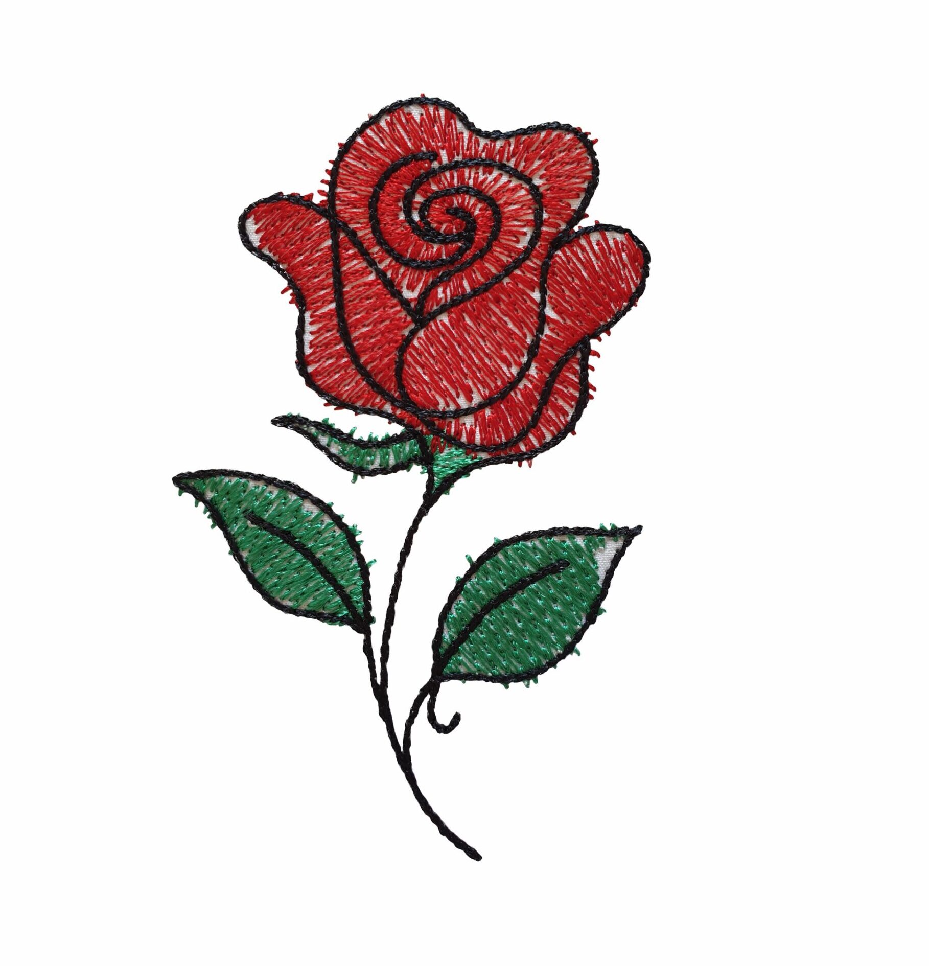 Flower Lines Rose is an abstract flower machine embroidery design